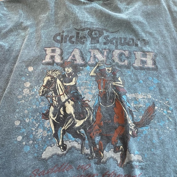 Single Stitch 90s graphic Western Shirt - Picture 5 of 8